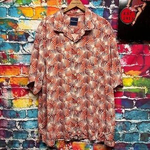 Tommy Bahama Silk Hawaiian Shirt Floral 2XB